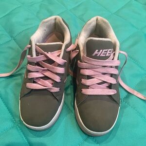 Heelys Youth Sneakers - Pink and Gray